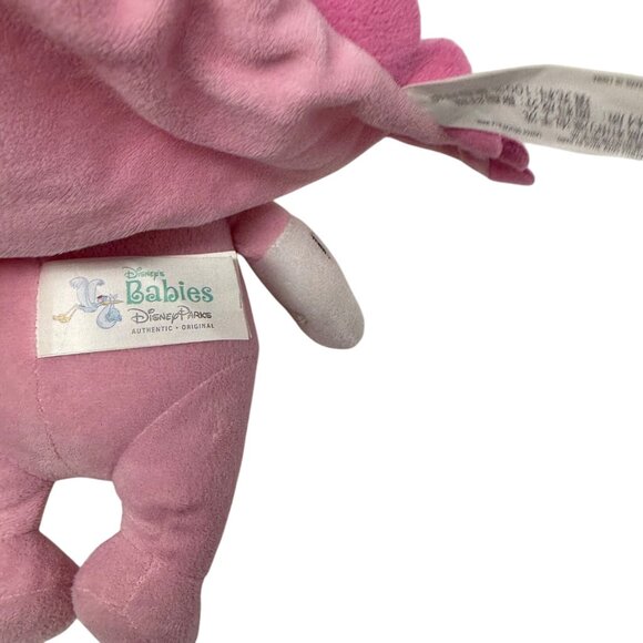 Disney Parks Babies Minnie Mouse Plush Pink Blanket Buddy Lovey Stuffed Animal - Picture 3 of 5